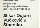 Javno predavanje prof. dr. sc. Emila Hilje
