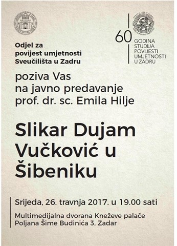 Javno predavanje prof. dr. sc. Emila Hilje