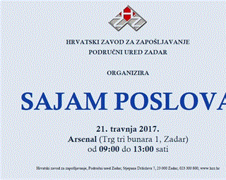 Održan Sajam poslova Zadarske županije