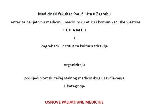 Osnove palijativne medicine