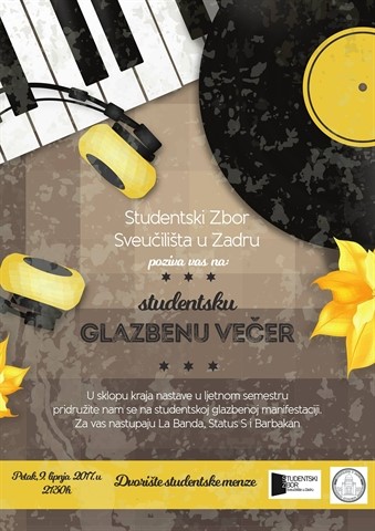 Koncert studentskih bendova