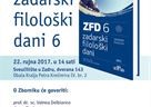 Predstavljanje zbornika „Zadarski filološki dani VI“
