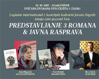 Predstavljanje prijevoda knjiga poznatih austrijskih autora