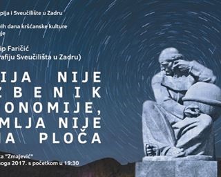 Poziv na predavanje prof. dr. sc. Josipa Faričića „Biblija nije udžbenik astronomije, a Zemlja nije ravna ploča“