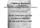 Predavanje Charlesa Barnetta "Some Thoughts on the Symbolic Origins of the Liburnian Cippi"  ("Razmišljanja o simboličnom porijeklu liburnskih cipusa").