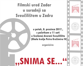 Poziv na događanje „Snima se…“.