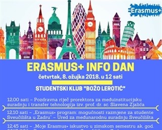 Informativni dan o programu Erasmus+