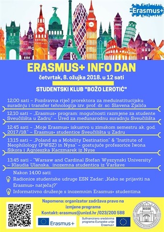 Informativni dan o programu Erasmus+