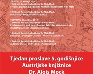 Obilježavanje 5. godišnjice postojanja Austrijske knjižnice „Dr. Alois Mock“ na Sveučilištu u Zadru