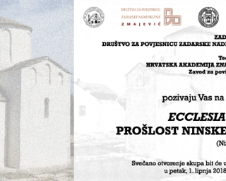 Poziv na znanstveni skup „Ecclesia Nonensis: Prošlost Ninske biskupije"