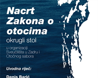 Okrugli stol: Nacrt Zakona o otocima