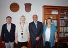 U Rektoratu održan sastanak rektorice Sveučilišta u Zadru prof. dr. sc. Dijane Vican i rektora Sveučilišta za informacijske znanosti i tehnologiju „Sveti Pavao apostol“ u Ohridu prof. dr. sc. Ninoslava Marine