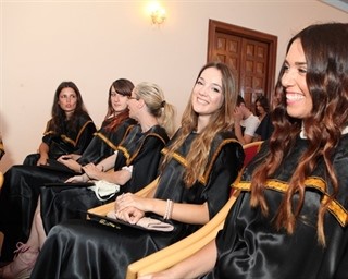 Fotografije magistara različitih struka promoviranih 7. srpnja 2018. na Sveučilištu u Zadru