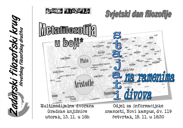 Znanstveno-popularna predavanja povodom Svjetskog dana filozofije