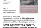 Poziv na predavanje izv. prof. dr. sc. Dine Milinovića „NOVA POST VETERA COEPIT – ikonografija prve kršćanske umjetnosti“