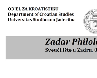 Prvi poziv, međunarodni znanstveni skup ZADARSKI FILOLOŠKI DANI 8.