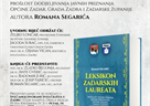 Poziv na predstavljanje knjige „Leksikon zadarskih laureata“