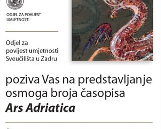 Promocija osmoga broja časopisa Ars Adriatica
