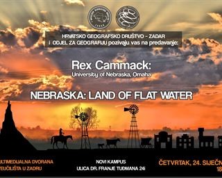 Poziv na predavanje „Nebraska: Land of flat water“