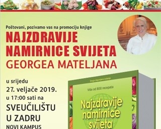 Predstavljanje knjige „Najzdravije namirnice svijeta”