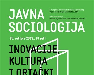 Poziv na predavanje iz ciklusa „Javna sociologija“ – Inovacije, kultura i ortački kapitalizam: postoji li veza?
