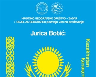 Poziv na predavanje Jurice Botića „Kazahstan – novo lice središnje Azije“