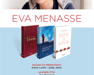 Poziv na predstavljanje prijevoda romana „Vienna“, „Vremenski kristali“ i „Životinje za napredne“ austrijske književnice Eve Menasse