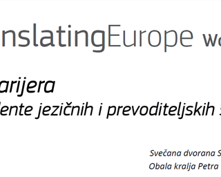 Dan karijera za studente jezičnih i prevoditeljskih studija