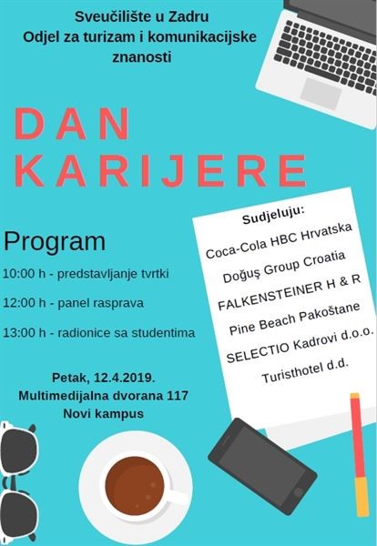 Dan karijere za studente Odjela za turizam i komunikacijske znanosti