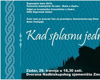 Premijera dokumentarnog filma Bože Vodopije „Kad splasnu jedra“