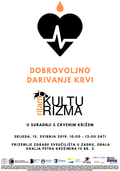 Poziv na otvorenje projekta Ritam kulturizma 2019. i dobrovoljno darivanje krvi