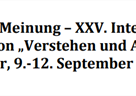 „Javno mnijenje“ (Öffentliche Meinung) – XXV. međunarodni simpozij