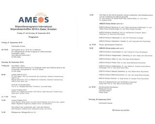 Godišnji susret stipendista AMEOS klinike na Sveučilištu u Zadru