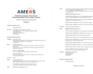 Godišnji susret stipendista AMEOS klinike na Sveučilištu u Zadru