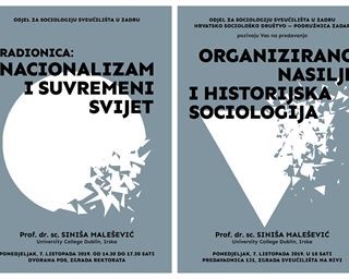 Međunarodno gostovanje na Odjelu za sociologiju - radionica i predavanje o nacionalizmu i organiziranom nasilju