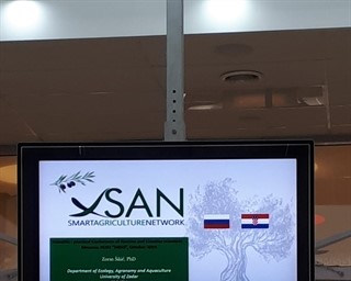Sveučilišni projekt “SAN - Smart Agriculture Network” predstavljen je na Znanstveno-stručnoj konferenciji ruskih i hrvatskih znanstvenika