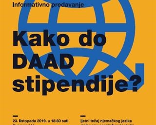 Informativno predavanje o stipendijama u Njemačkoj
