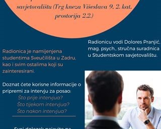 Nova radionicu iz ciklusa „Karijerno savjetovanje“