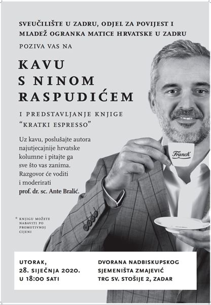 Predstavljanje knjige "Kratki espresso"