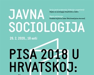 Predavanje "PISA 2018 u Hrvatskoj: zašto su ostvareni rezultati društveno relevantni?"