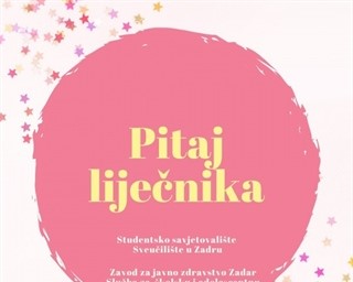 Online zdravstveno savjetovanje za studente Sveučilišta u Zadru