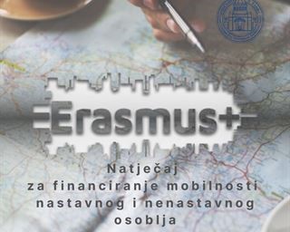 Objavljen Natječaj za financiranje mobilnosti osoblja u sklopu Programa Erasmus+ KA103 (Projekt za 2020. godinu)