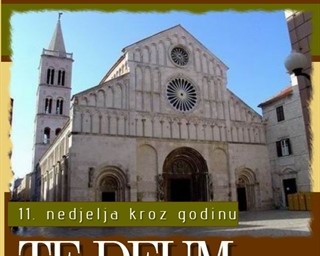 Poziv na zahvalu za proteklu akademsku godinu 2019./2020. - TE DEUM