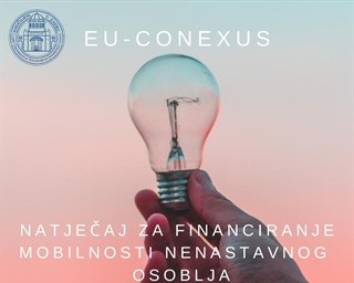 Natječaj za stručno usavršavanje nenastavnog osoblja u okviru alijanse EU-Conexus