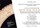 Predstavljanje knjige ASPICE HUNC OPUS MIRUM, Zbornik povodom sedamdesetog rođendana Nikole Jakšića