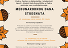 Studen(t)i za studente – Obilježavanje Međunarodnog dana studenata 16. i 17. studenoga 2020.