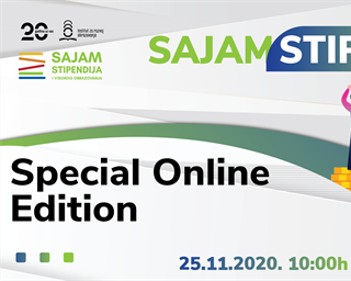 POSJETITE PRVI VIRTUALNI SAJAM STIPENDIJA I VISOKOG OBRAZOVANJA!