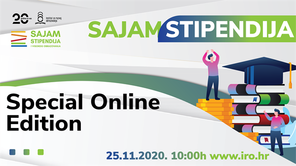 POSJETITE PRVI VIRTUALNI SAJAM STIPENDIJA I VISOKOG OBRAZOVANJA!