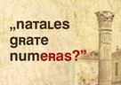 Objavljen Zbornik Međunarodnoga znanstvenog skupa „Natales grate numeras?”