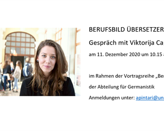 Predstavljanje profila poslova za studente germanistike, 2. dio